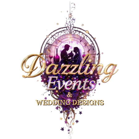 Dazzling Events & wedding design logo