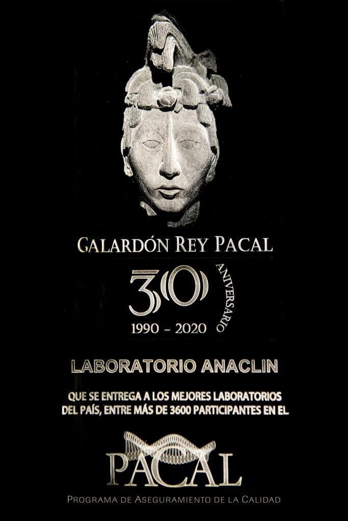 ANACLIN LABORATORIOS – GALARDÓN