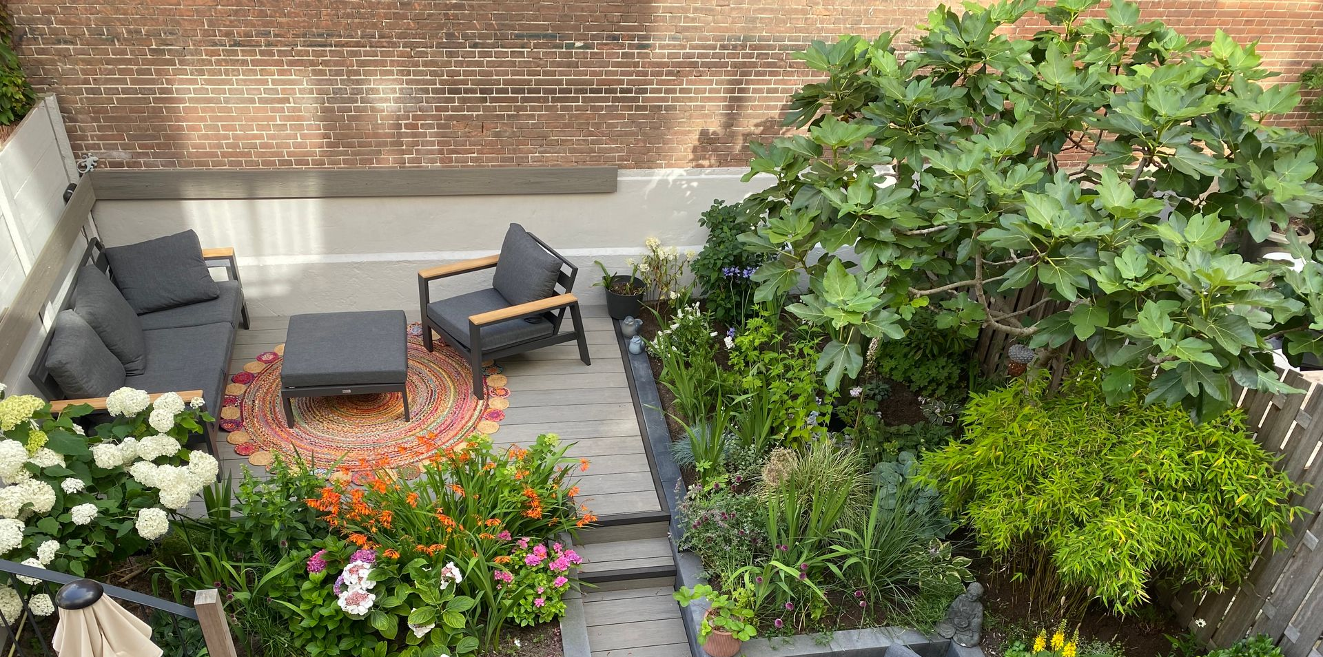 rustplek tuin
