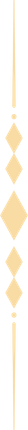 White vertical strip with two gold diamond ornaments on the left side