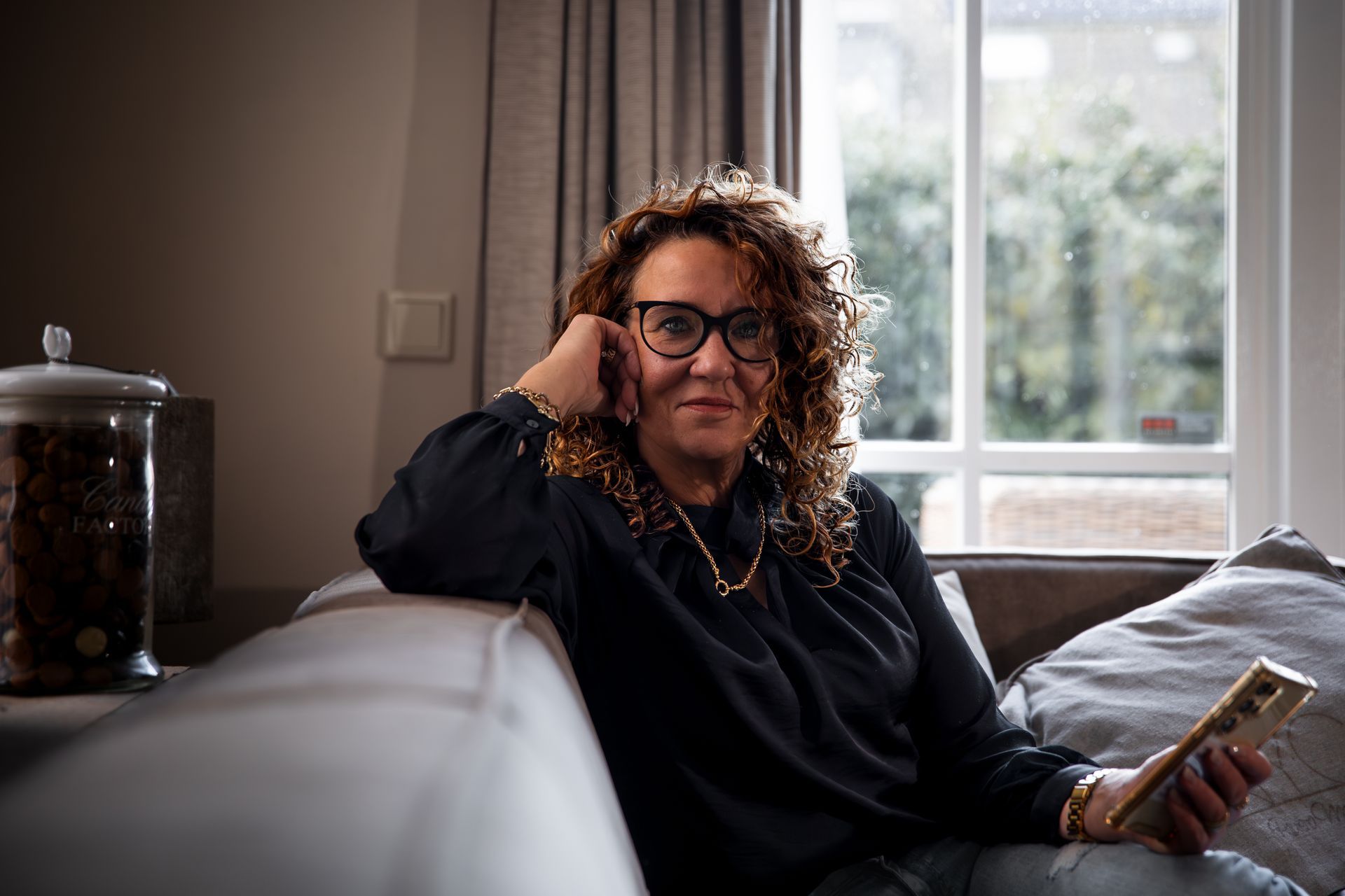 Anja Dekker met zelfvertrouwen