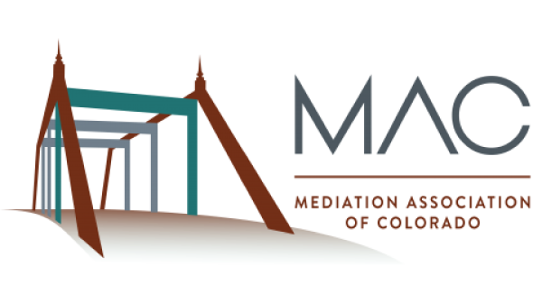 The Mediation association of colorado logo. 