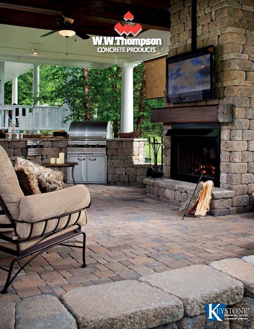 Cover Page for W.W. Thompson Concrete Products Brochure