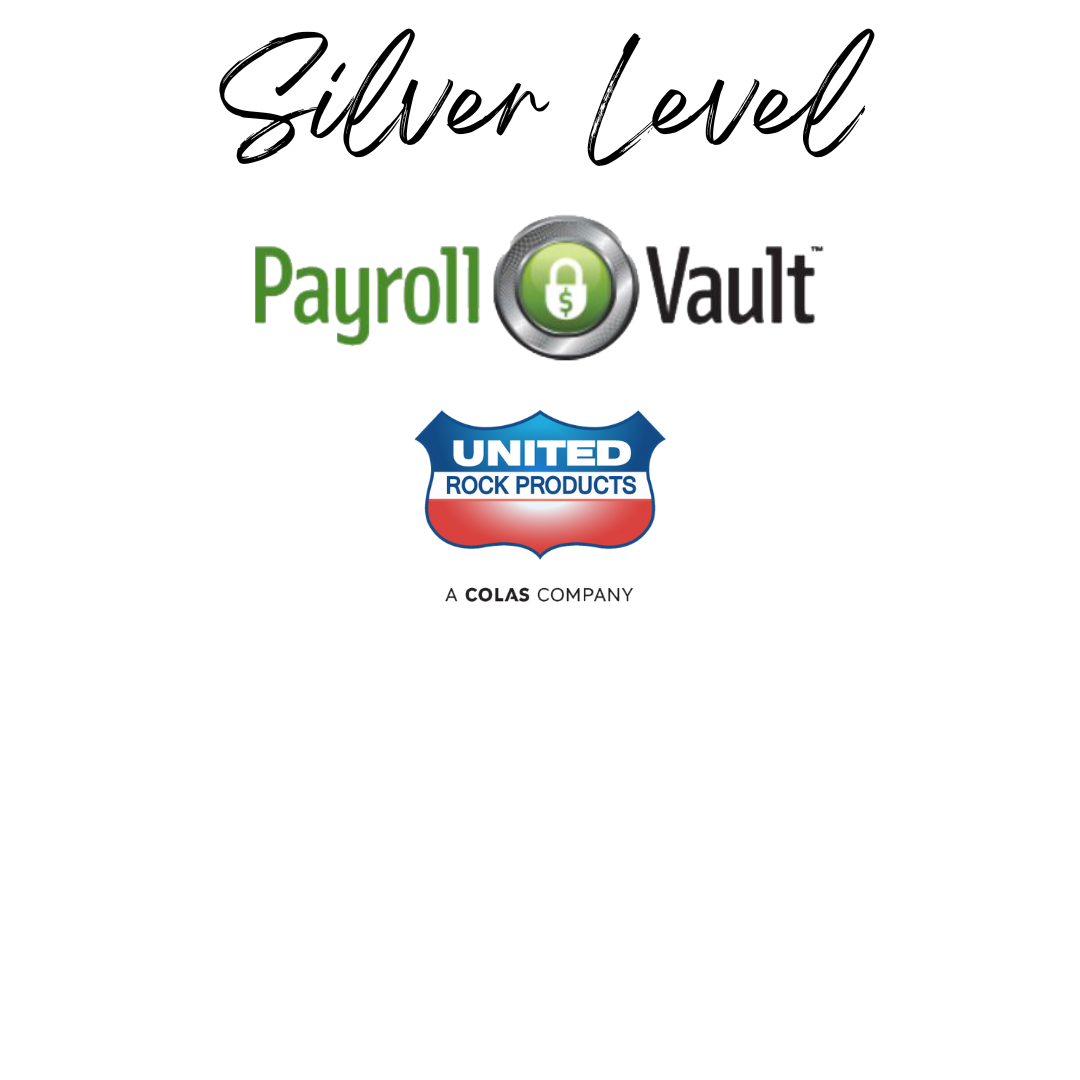 A silver level payroll vault logo is on a white background.