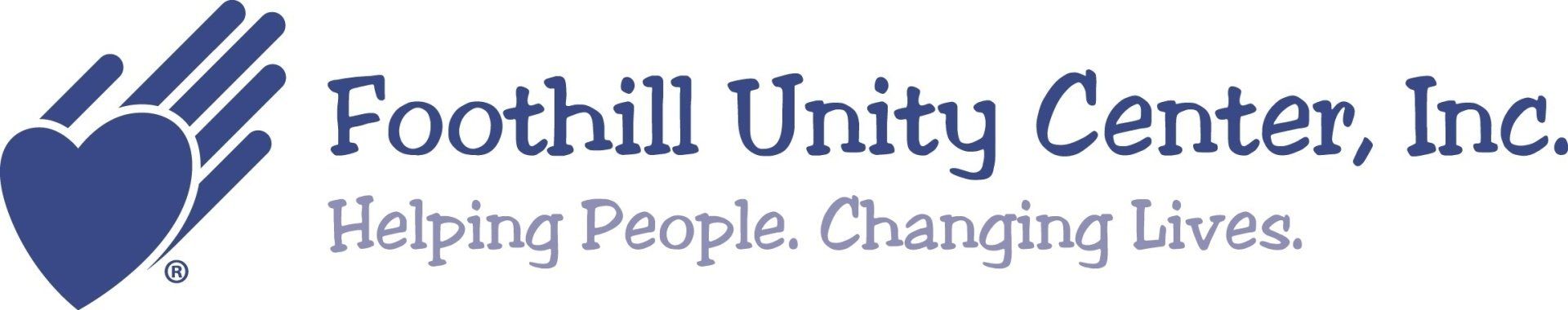 The logo for foothill unity center inc. helping people changing lives