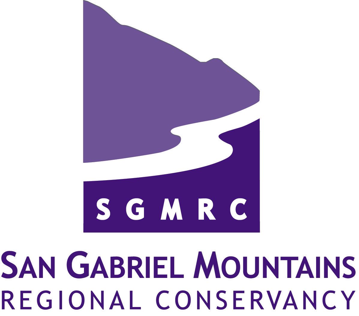 The logo for san gabriel mountains regional conservancy