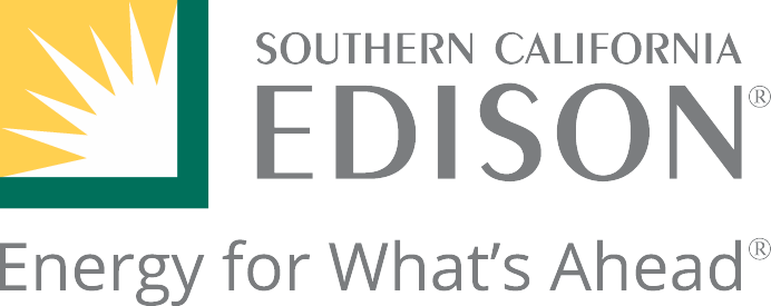 The logo for southern california edison energy for what 's ahead