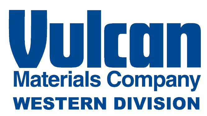 The logo for vulcan materials company western division