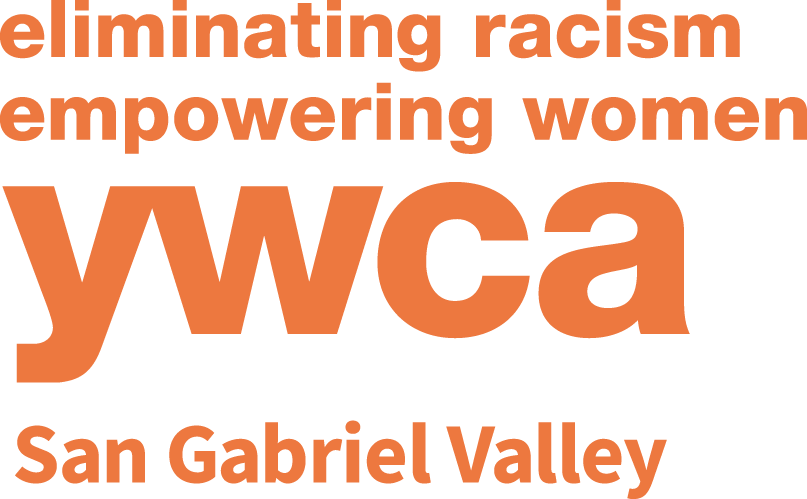 A logo for the ywca in san gabriel valley