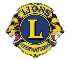 The logo for the lions international club