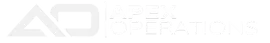A white logo with a shadow of the letter a on a white background.