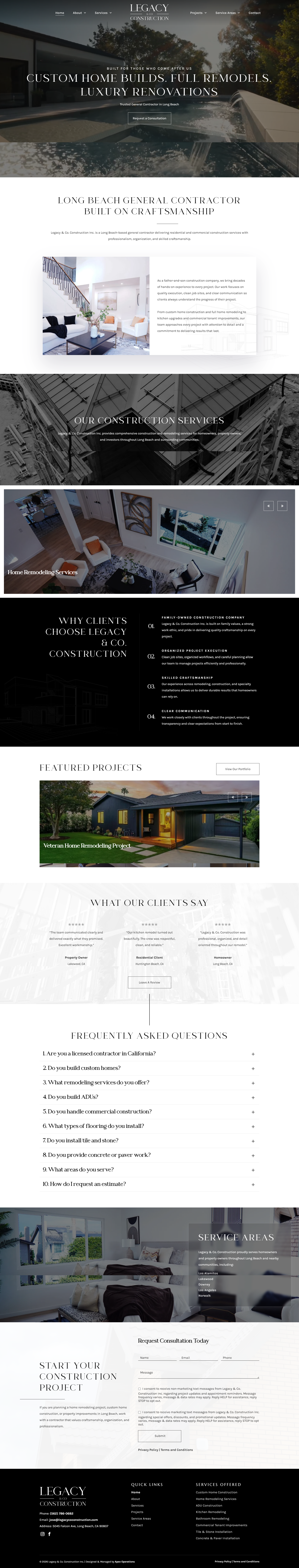 Legacy Co. Construction