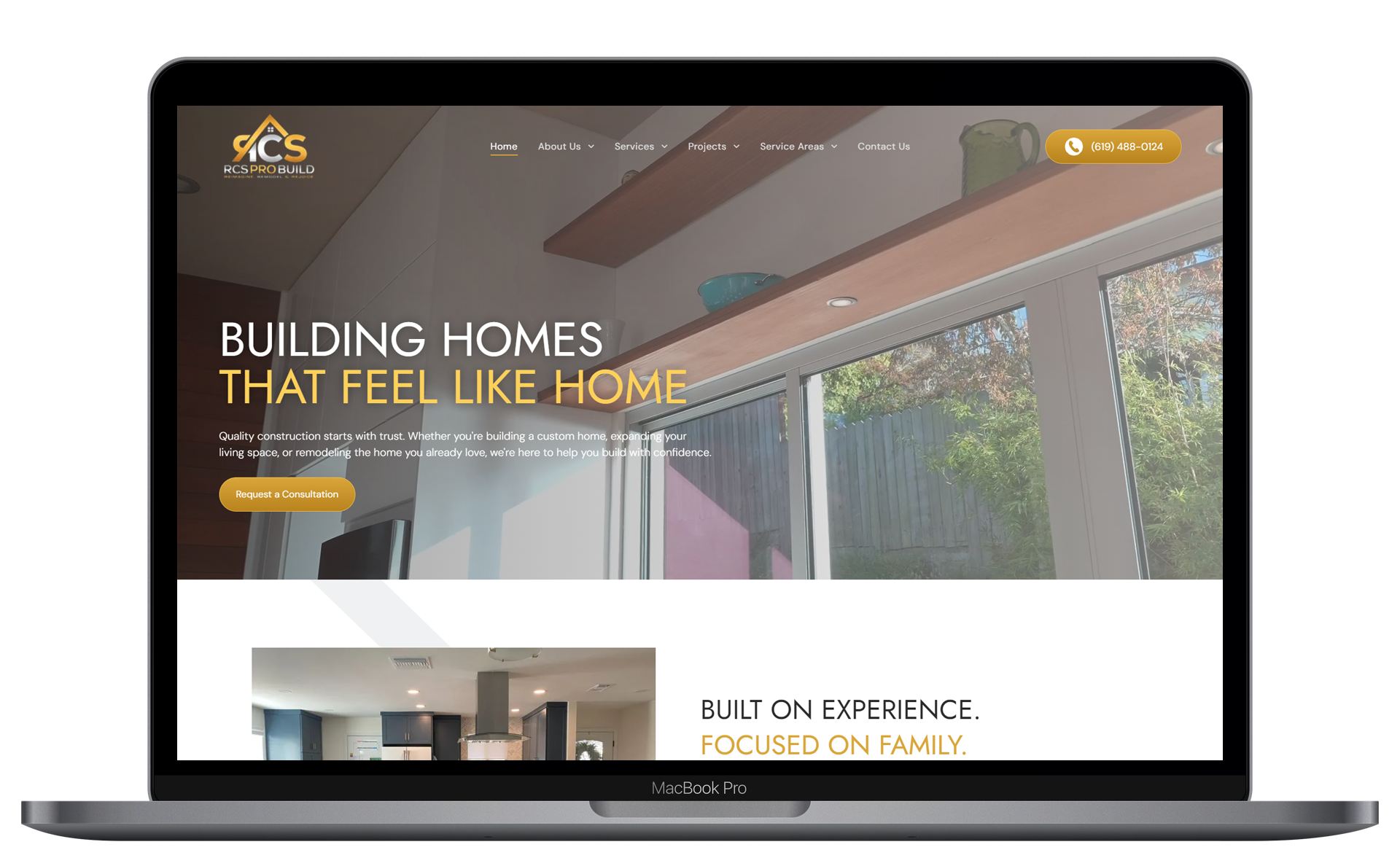 RCS Pro Build website preview