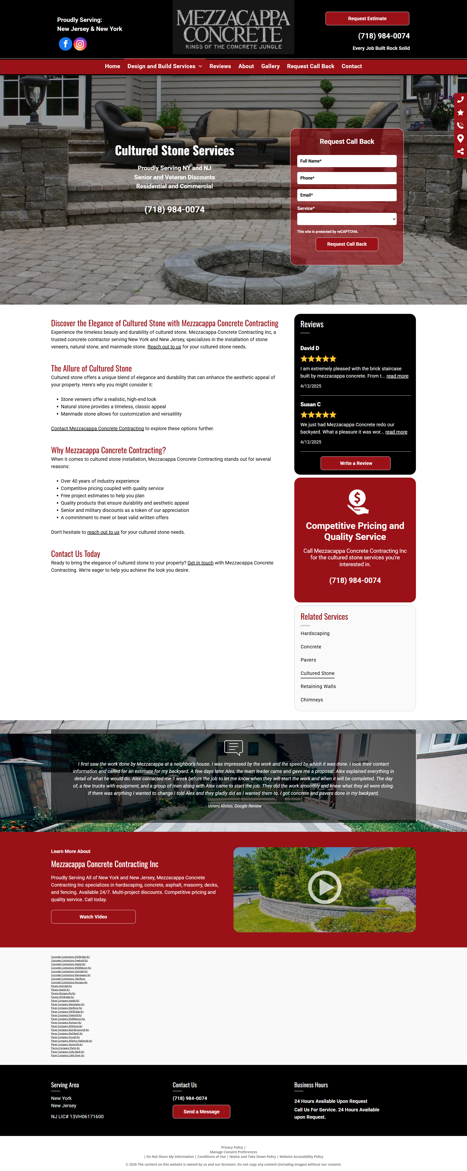 Screenshot of a red-and-black event website with a hero banner, ticket form, and venue details.