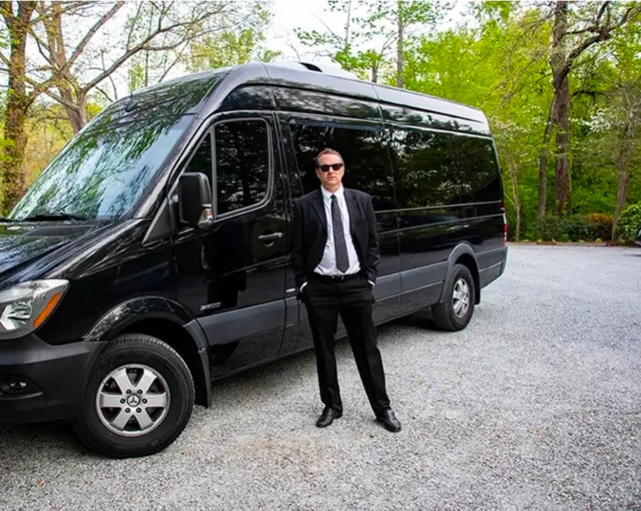 Private charter bus for group trips