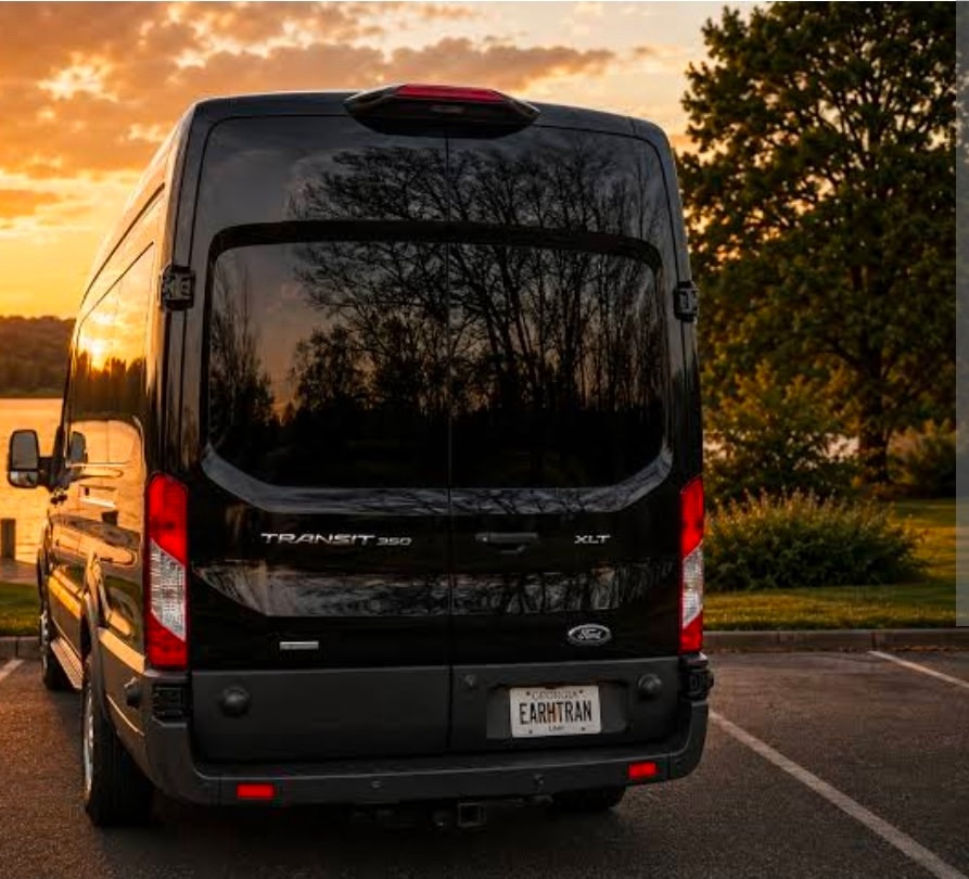 Private charter bus service for groups
