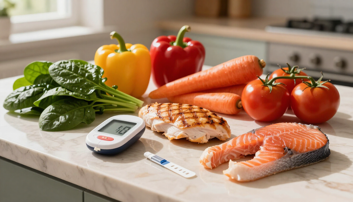 Healthy lifestyle and glucometer