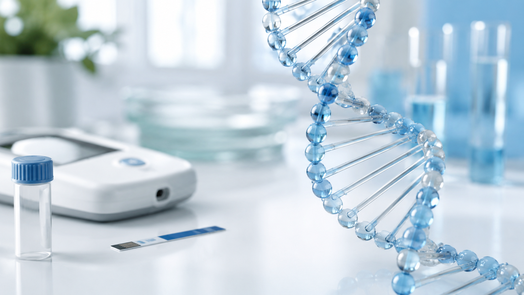 Doctor explaining genetics to patient