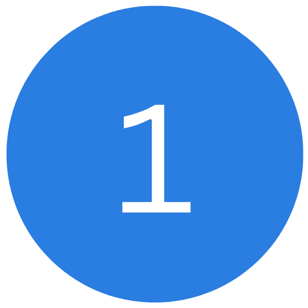 one in circle