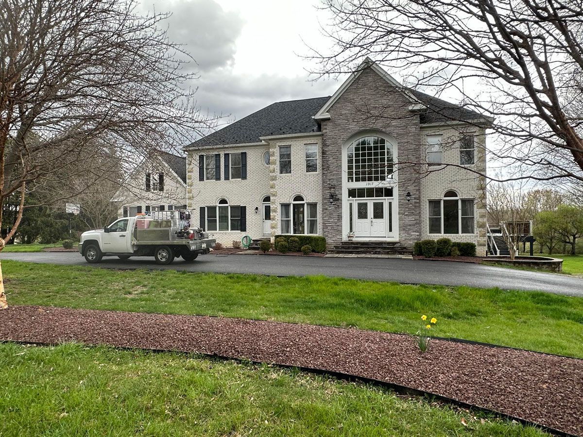 Large House Exterior — Brookeville, MD — Smooth Bore Pressure Washing LLC Large House Exterior — Brookeville, MD — Smooth Bore Pressure Washing LLC