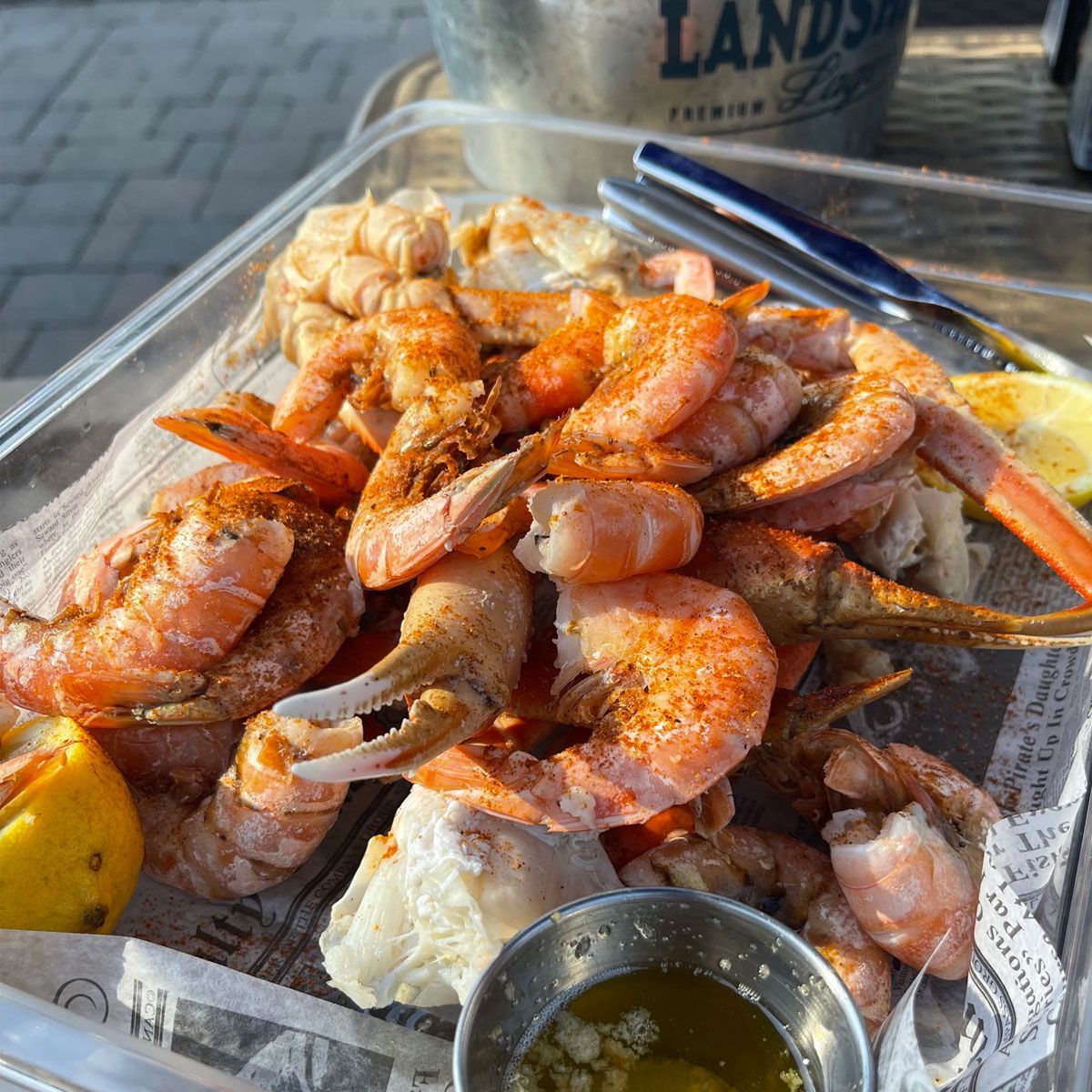 White Oak Inn Seafood for Two