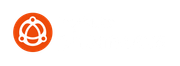 Logotipo do Instituto Phomenta: um círculo laranja com linhas geométricas brancas ao lado do texto azul escuro