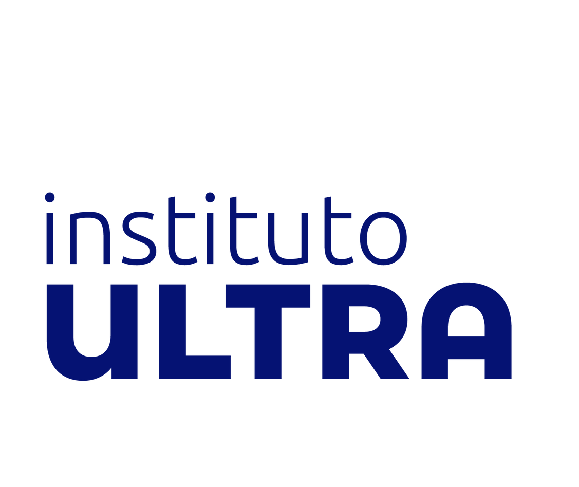 Logotipo do Instituto ULTRA em texto azul escuro sobre fundo branco.