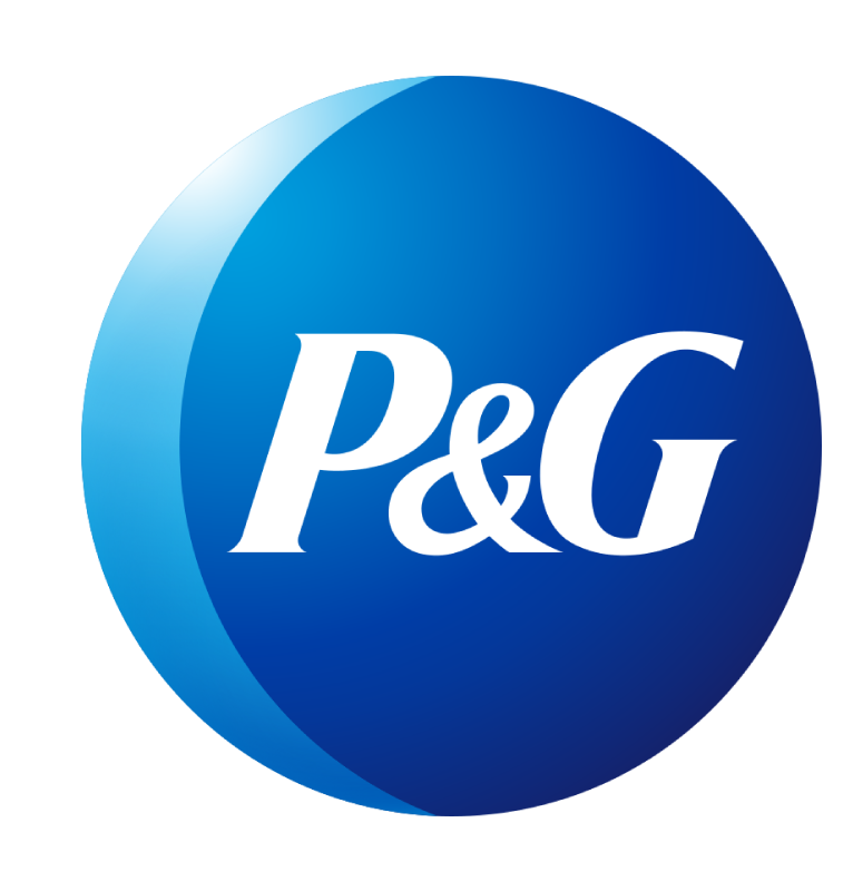 Logotipo da P&G: texto