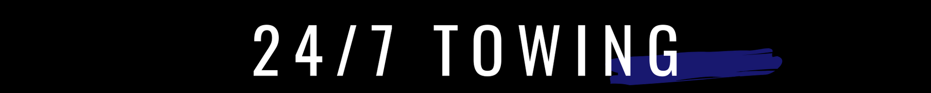 White text