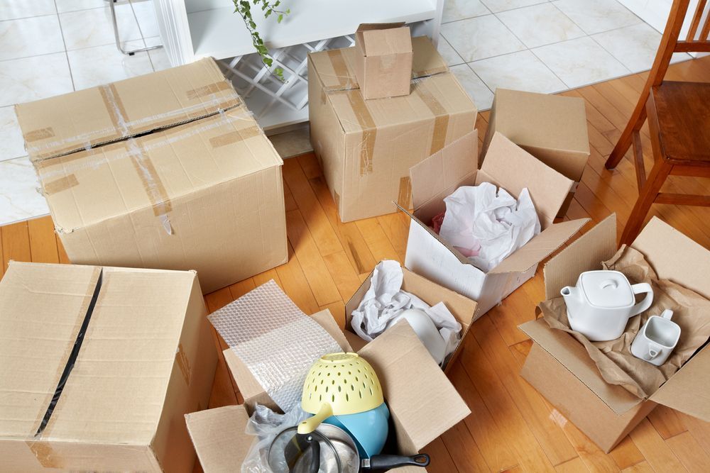 Cardboard Boxes — JR Removals Mackay in Bucasia, QLD