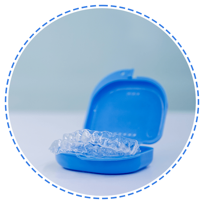 Close Up Top View of Dental Aligner Retainer — Launceston, TAS — Everything Dental Pty Ltd Close Up Top View of Dental Aligner Retainer — Launceston, TAS — Everything Dental Pty Ltd