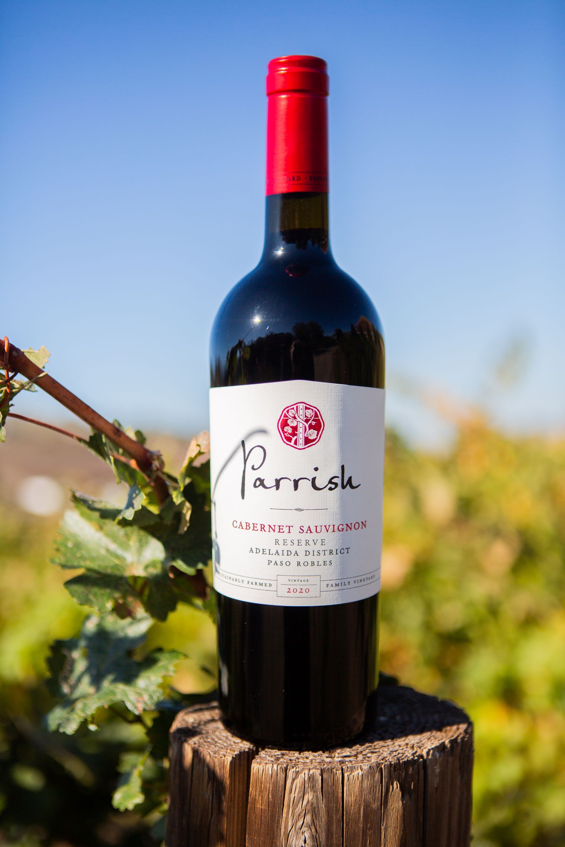 Parrish Family Vineyard High-Rated Cabernet Sauvignon in Paso Robles. With 93 points from Wine Enthusiast. 