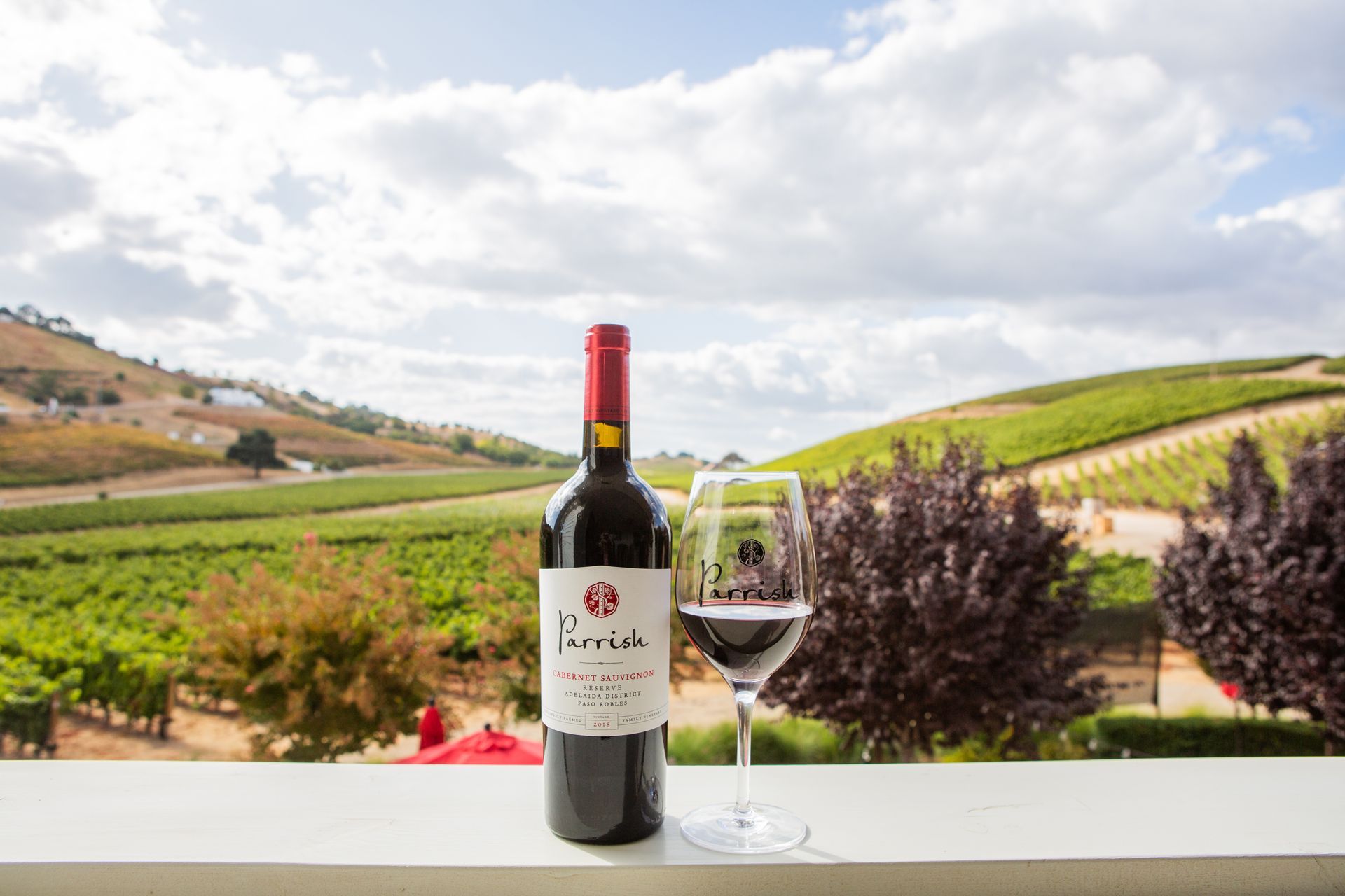 Find Paso Robles Cabernet Sauvignon at Parrish Family Vineyard at 3590 Adelaida Road, Paso Robles