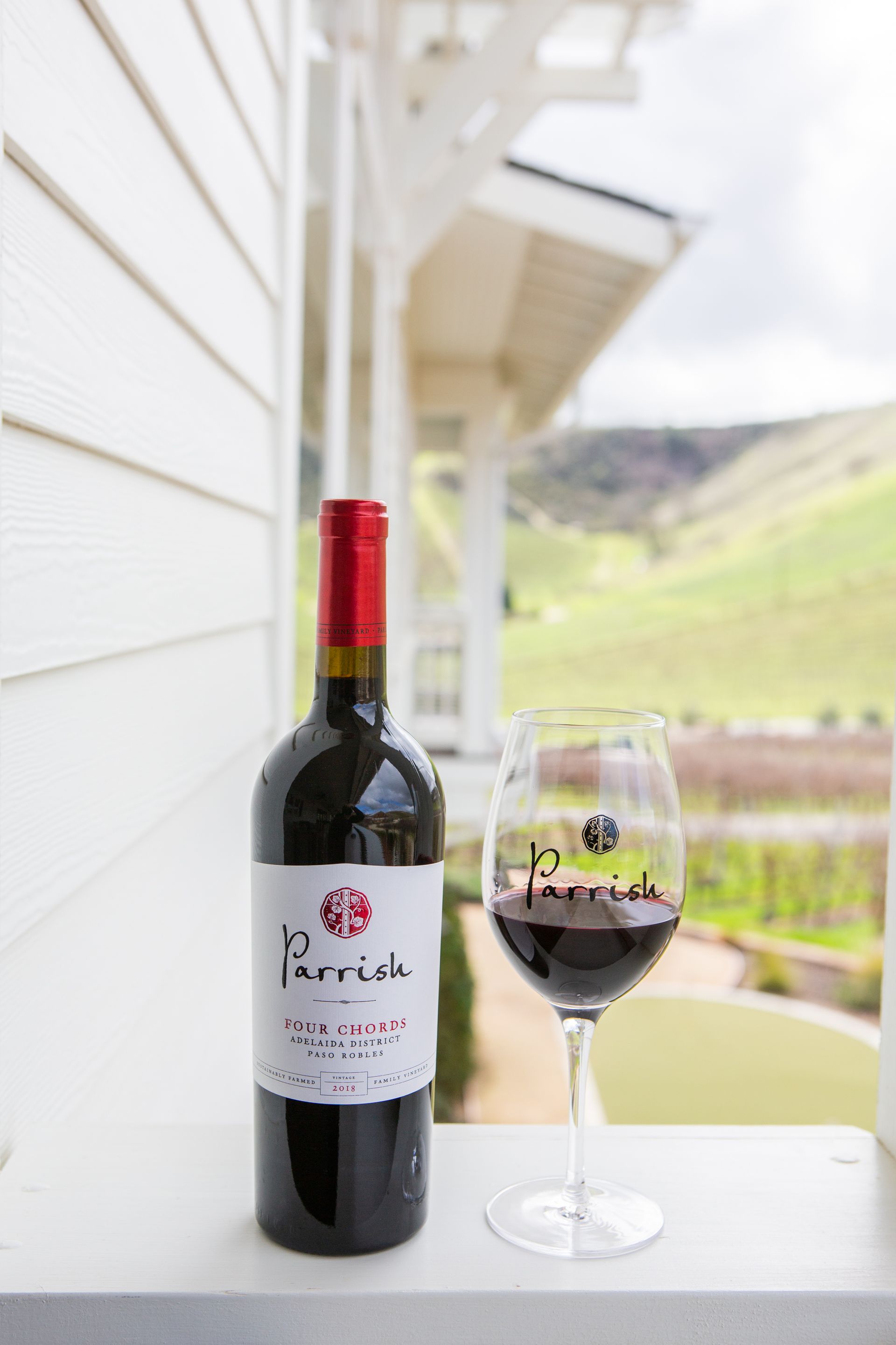 Our Cabernet Franc is featured in Parrish Family Vineyard's Four Chords wine blend. A blend that has depth and complexity.