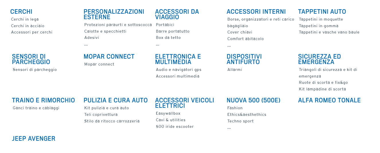 ACCESSORI