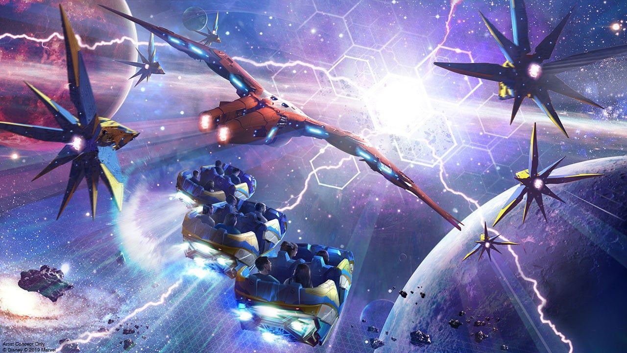 Marvel Studios' Guardians of the Galaxy: Cosmic Rewind EPCOT Ride