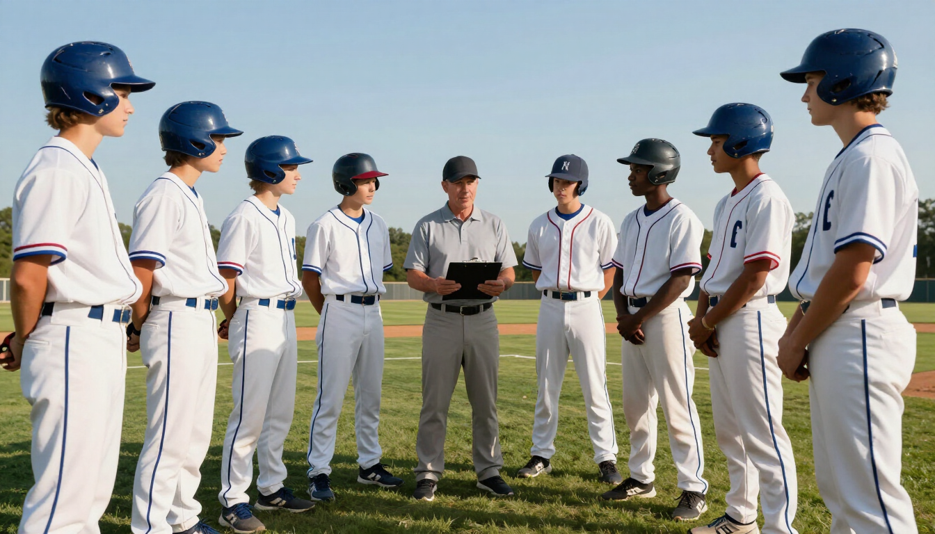 youth baseball practice