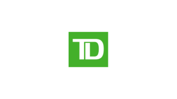 Green square TD logo on a white background