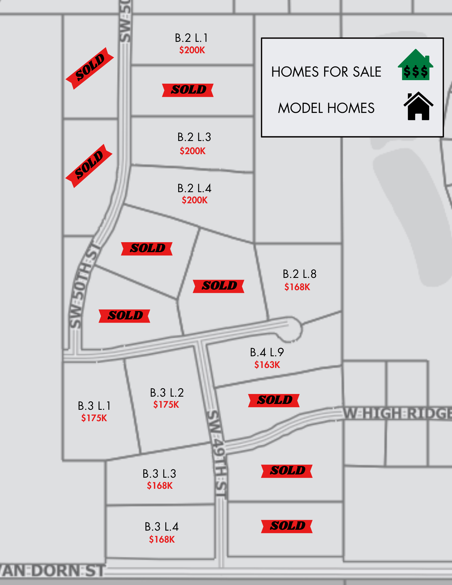 Prairie Village North 12th Addition Map — Lincoln, NE — Prairie Home Builder