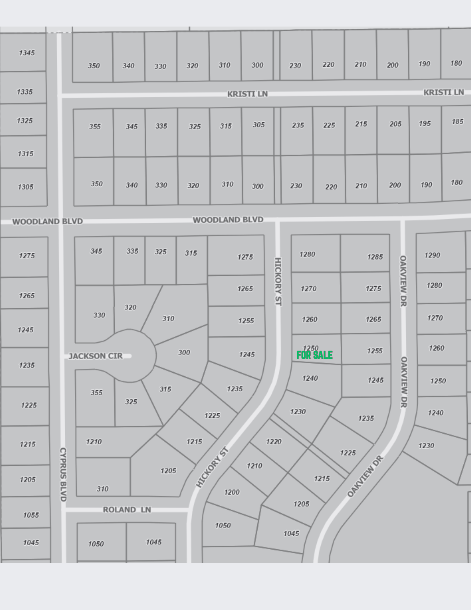 Baylor Heights 2nd Addition Map — Lincoln, NE — Prairie Home Builder