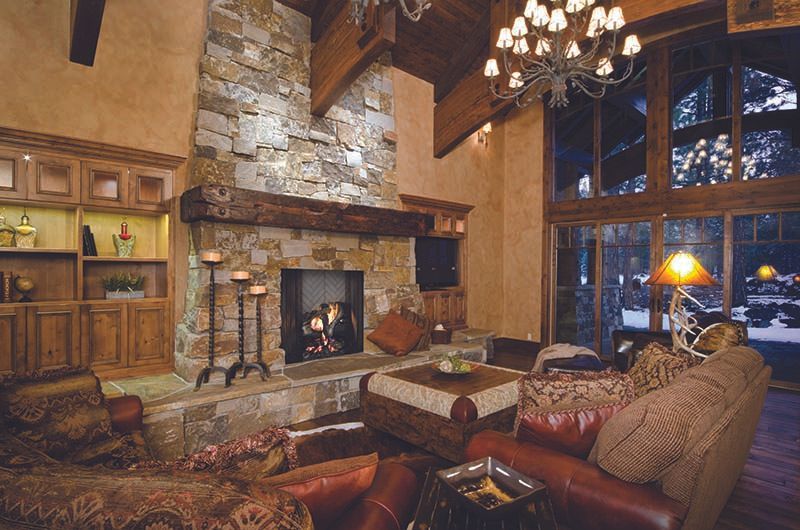 Majestic Ashland wood burning fireplace