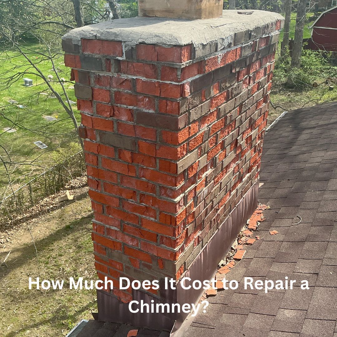 Masonry chimney repair inspection at a Louisville or Lexington, Kentucky home