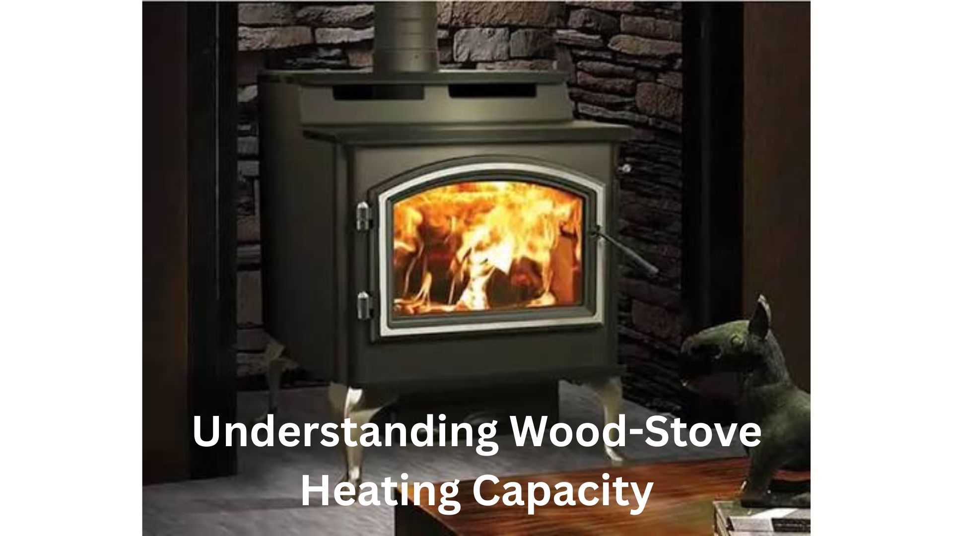 Freestanding wood stove heating a large open living area in a Kentucky home