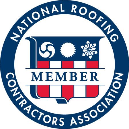 The logo for the national roofing contractors association