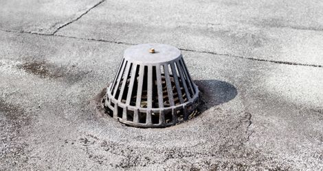 Roof Drain Maintenance