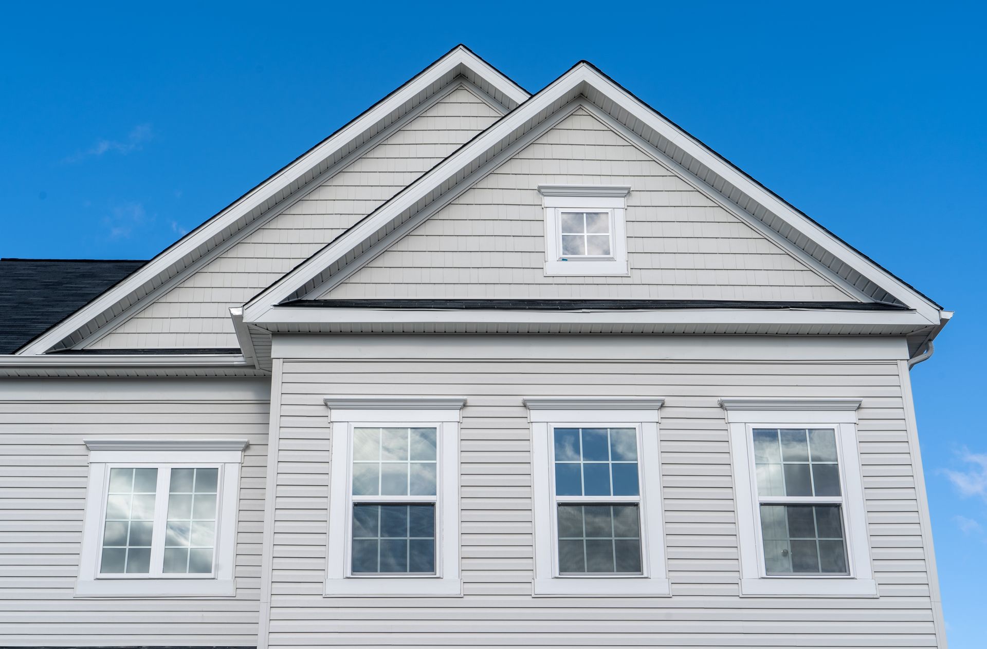 house with vinyl siding
