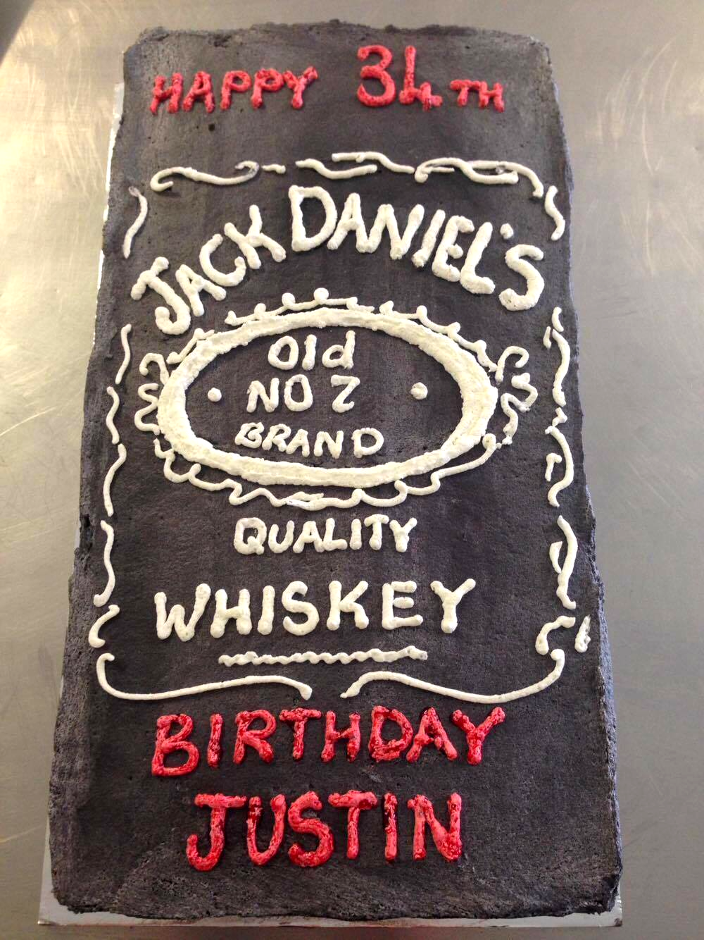 themed adult birthday cake by crusty's bakery in Mackay QLD