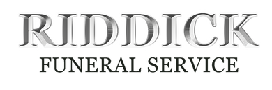 The logo for sample funeral home is shown on a white background.