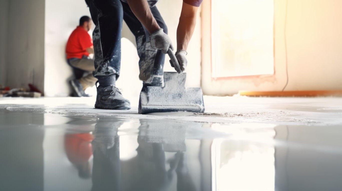 An image of Residential Epoxy Flooring Services in Mission Viejo CA