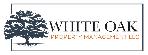 White Oak Property Management Logo - Header - Select to go to Home Page